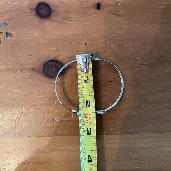 Luca + Danni Women's Hair Stylist Silver Metal Bangle Bracelet - Picture 7 of 7